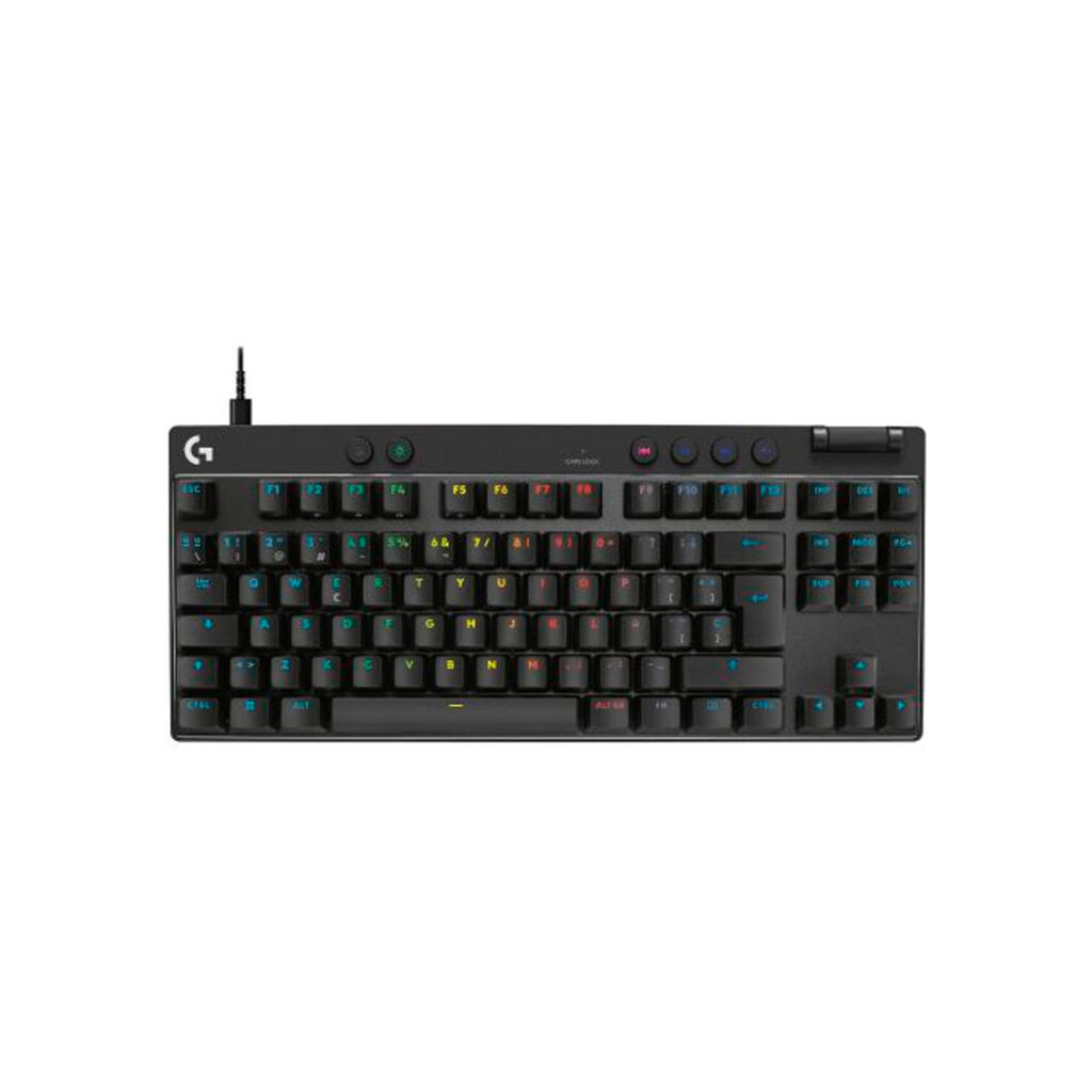 Logitech PRO X TKL RAPID, Mecánico, USB-C, Negro