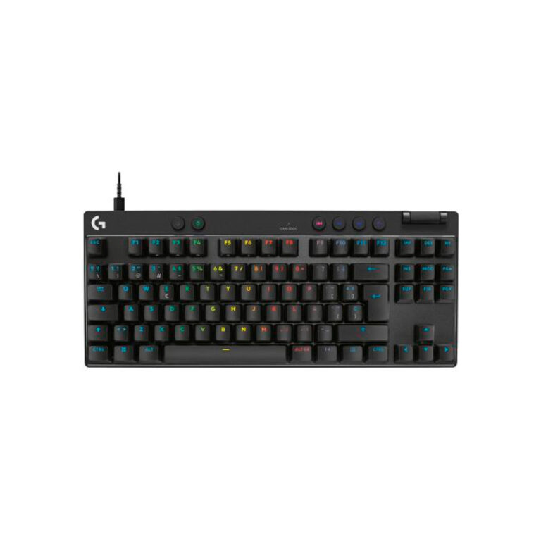 Logitech PRO X TKL RAPID, Keyboard, Wired, USB-C, Black