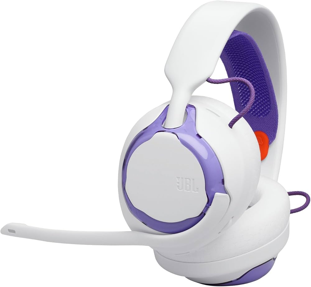 JBL Quantum 250, In-ear, Cableado, Blanco