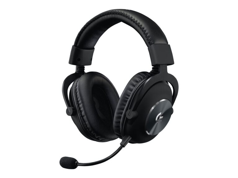 Logitech G Pro X with Blue VO!CE Technology, In-ear, Cableado, Negro