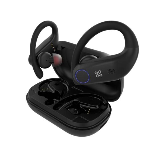 Klip Xtreme KTE-500BK, In-ear (earbuds), 108 horas batería, Bluetooth (inalámbrico), Negro