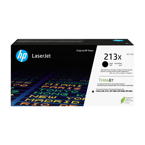 HP 213X, Tóner, Negro, Alto rendimiento (XL), Original