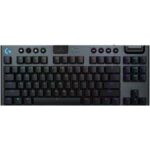 Logitech G915, Membrana, Inalámbrico, Negro