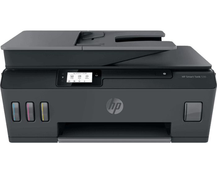 Impresora Multifuncional HP Smart Tank 530, Sistema de tinta continua, USB 2.0