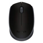 Logitech M170, Inalámbrico, 2.4 GHz, Negro