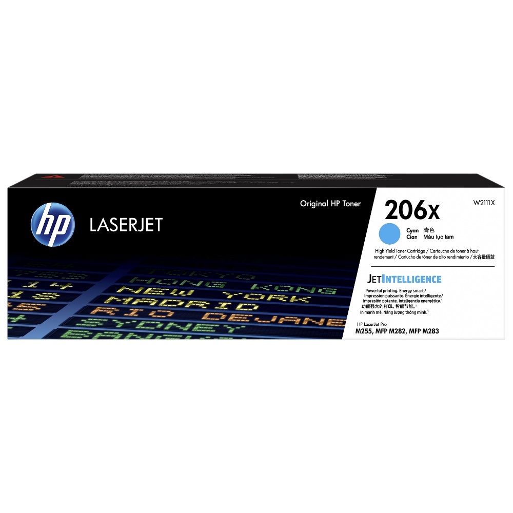 HP 206X, Tóner, Alto rendimiento (XL), Original