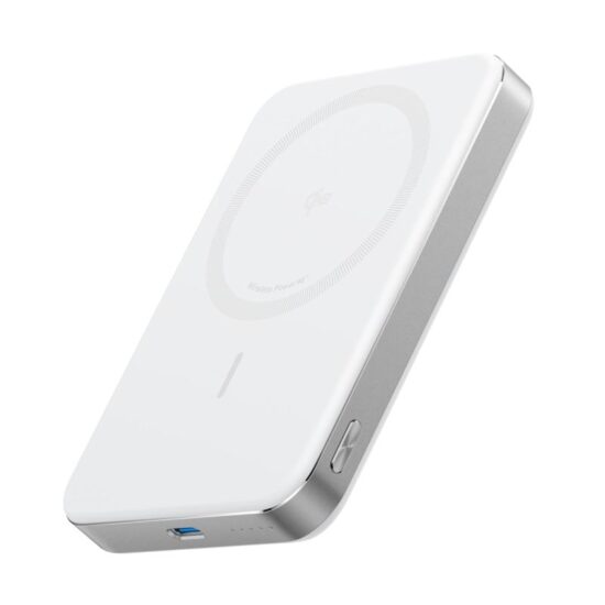 Power Bank Anker MagGo 10,000 mAh, Inalámbrico Magnético, Blanco
