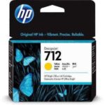 HP 712, Cartucho de tinta, Amarillo, Original