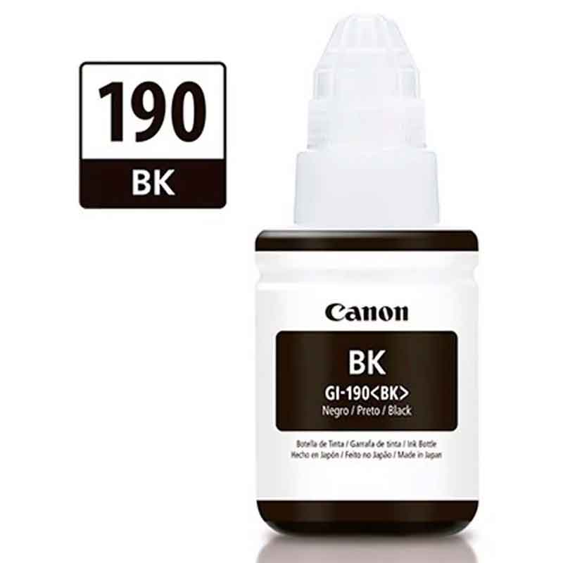 Canon GI-190 BK, Cartucho de tinta, Negro