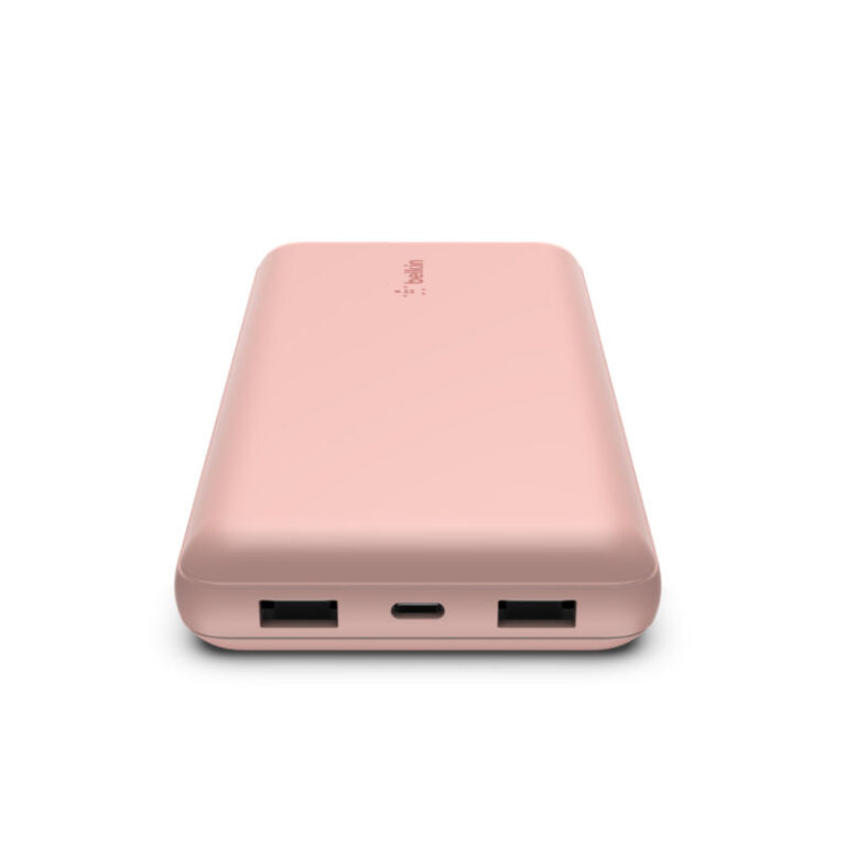 Power Bank Belkin 20,000 mAh, 15W, Oro Rosa