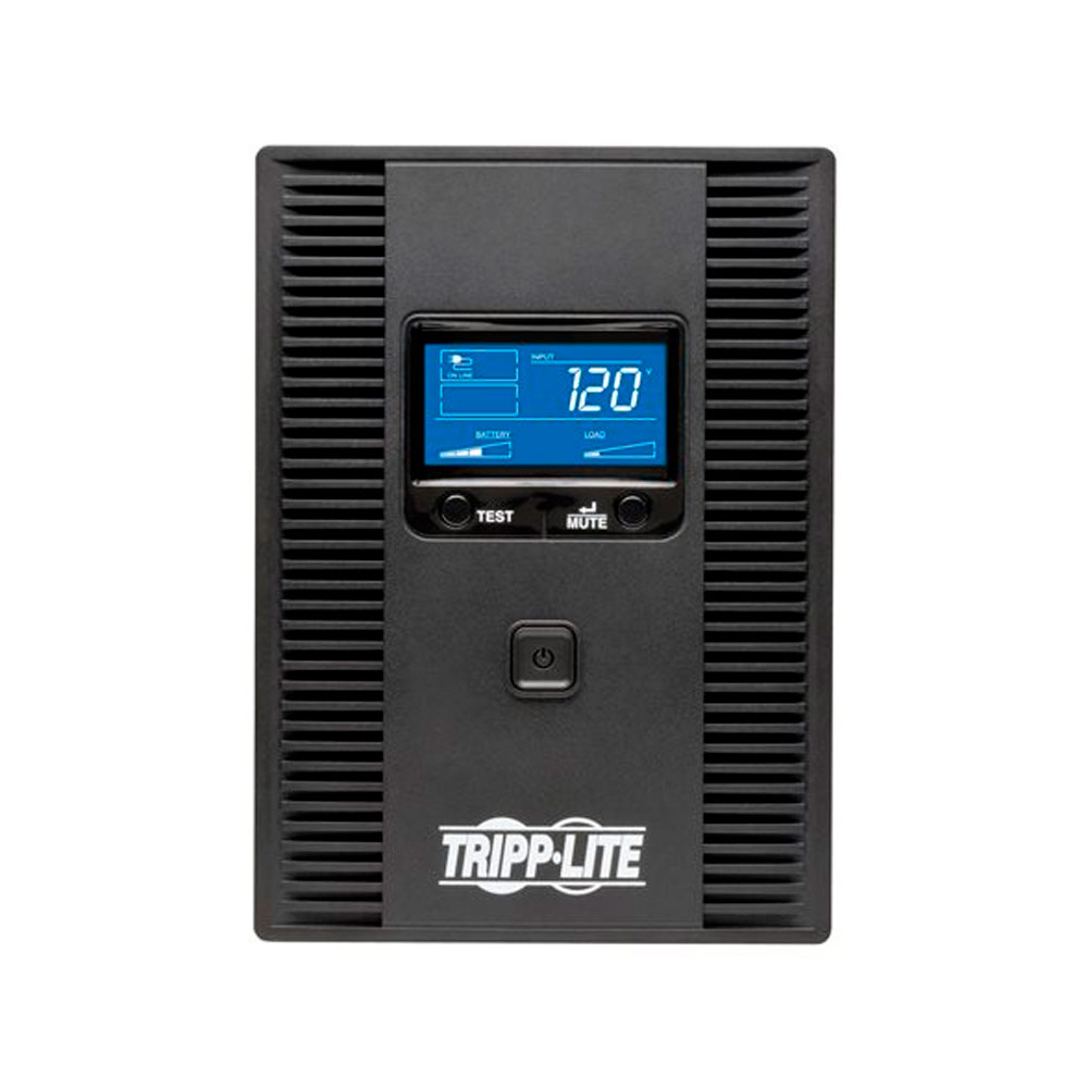 Eaton Tripp Lite Series UPS Smart LCD 120V 50/60Hz 1500VA 900W Line-Interactive AVR Tower Battery Back-Up LCD USB 10 Outlets, 1500 VA, 10 tomacorrientes - Imagen 2