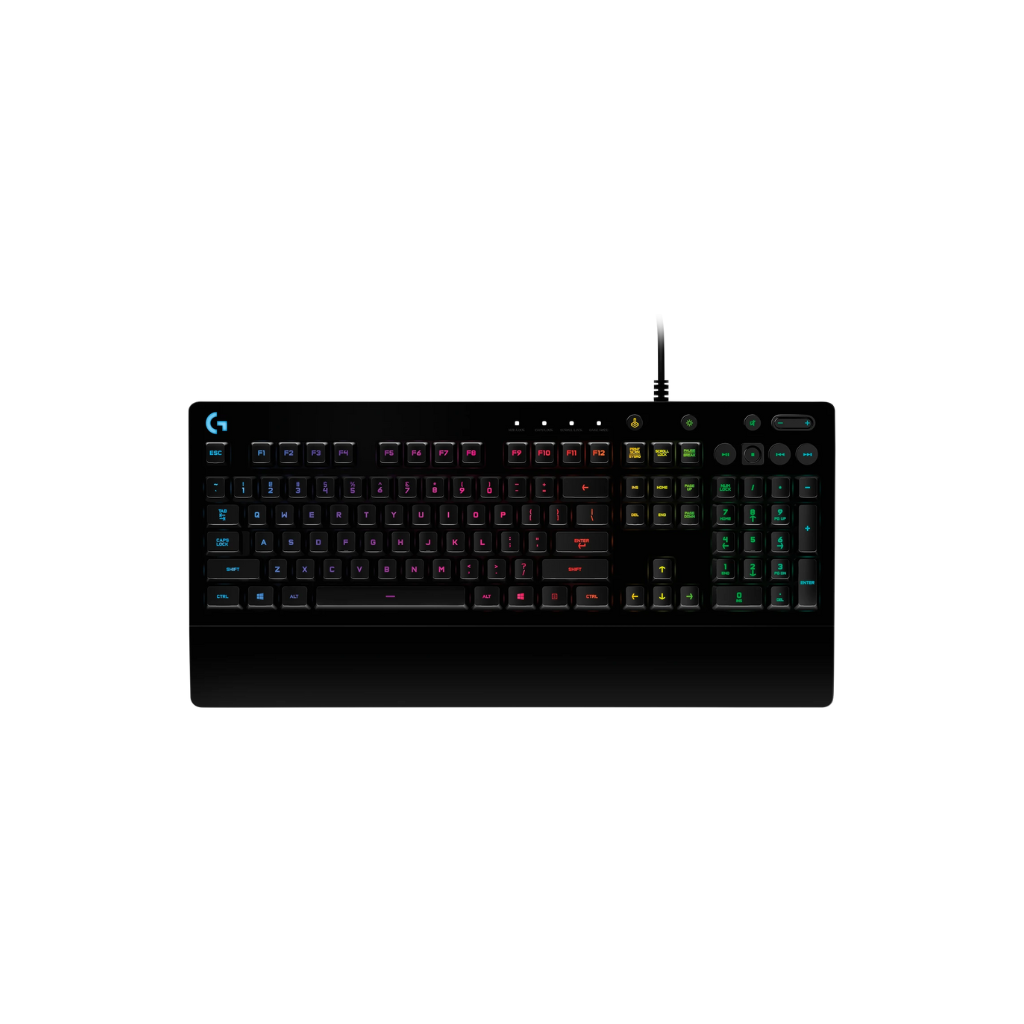 Logitech G213, Membrana, Cableado USB, Retroiluminado