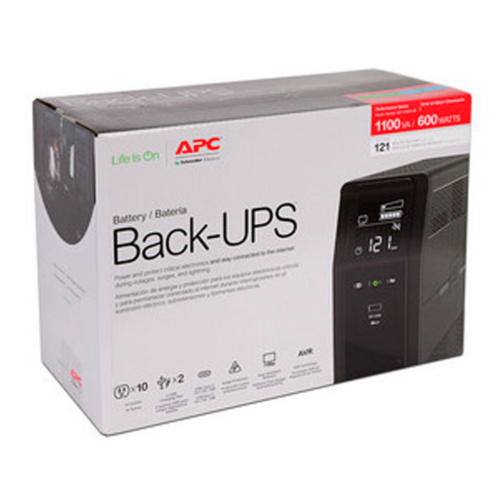 APC Back-UPS Pro BR1100M2-LM, 1100 VA, 10 tomacorrientes - Imagen 5