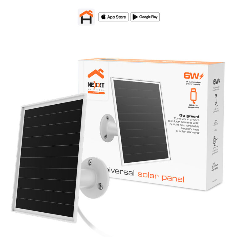 Panel solar para cámaras Nexxt NHC-SP61W