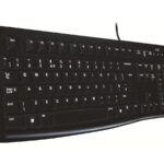 Logitech K120, Membrana, Cableado USB, Español