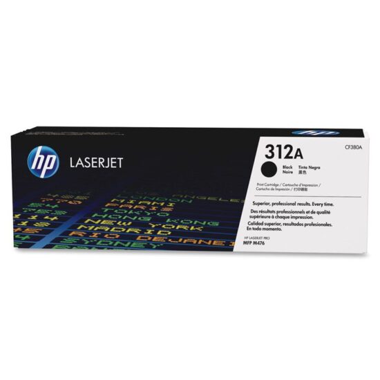 HP 312A, Tóner, Negro, Original