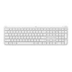 Logitech K950, Membrana, Cableado USB, Español, Blanco