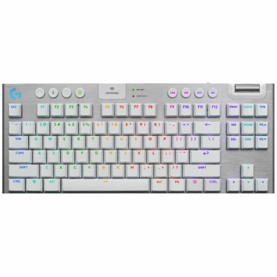 Logitech, Keyboard, White, G915 X Lightspeed