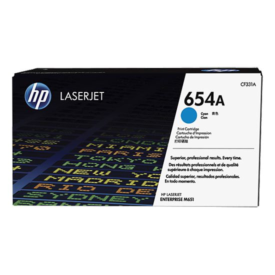 HP 654A, Tóner, Original