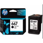 HP 667, Cartucho de tinta, Negro