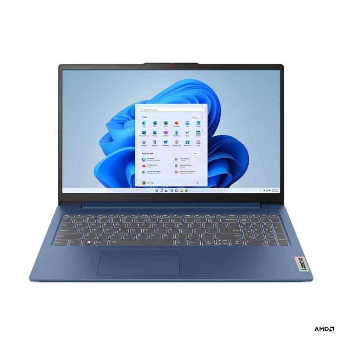 Laptop Lenovo IdeaPad Slim 3 15AMN8, AMD Ryzen 5 40 / 4.3 GHz, 16GB RAM, 512GB SSD, 15.6"