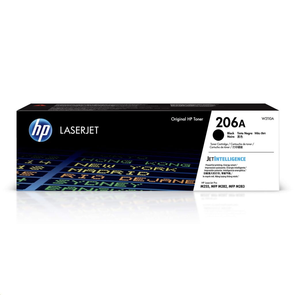 HP 206A, Tóner, Negro, Original