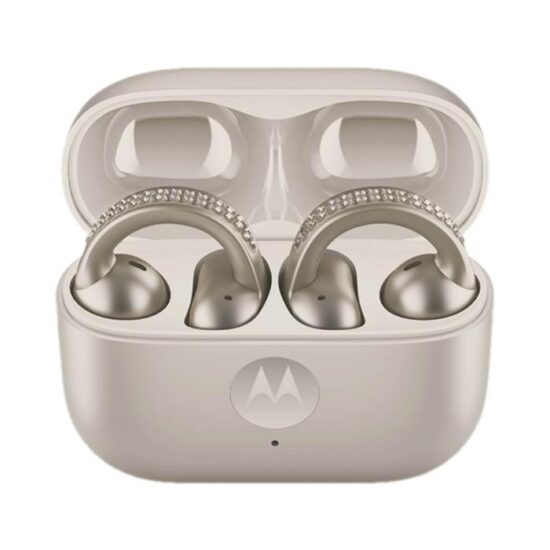 Motorola Moto Buds Loop, Audífonos Open-Ear, French Oak con Swarovski