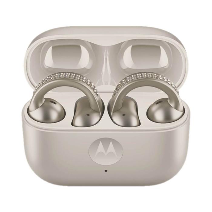 Motorola Moto Buds Loop, Audífonos Open-Ear, French Oak con Swarovski