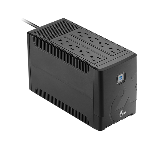 Xtech XTP-751 (Line interactive), 750 VA, Interactivo, 8 tomacorrientes