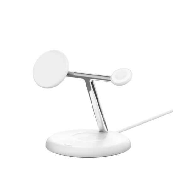 Cargador Belkin Qi2 15W, Base 3 en 1, Universal