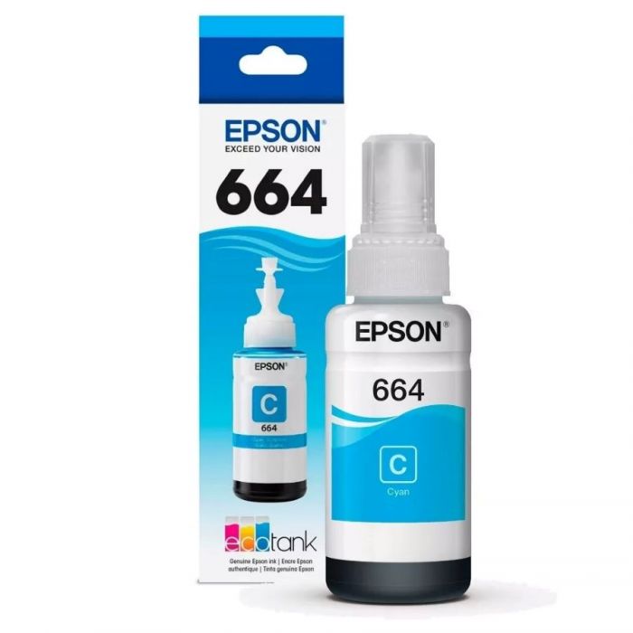 Epson T664, Botella de tinta (recarga), Original