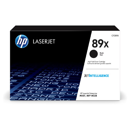HP 89X, Tóner, Negro, Original