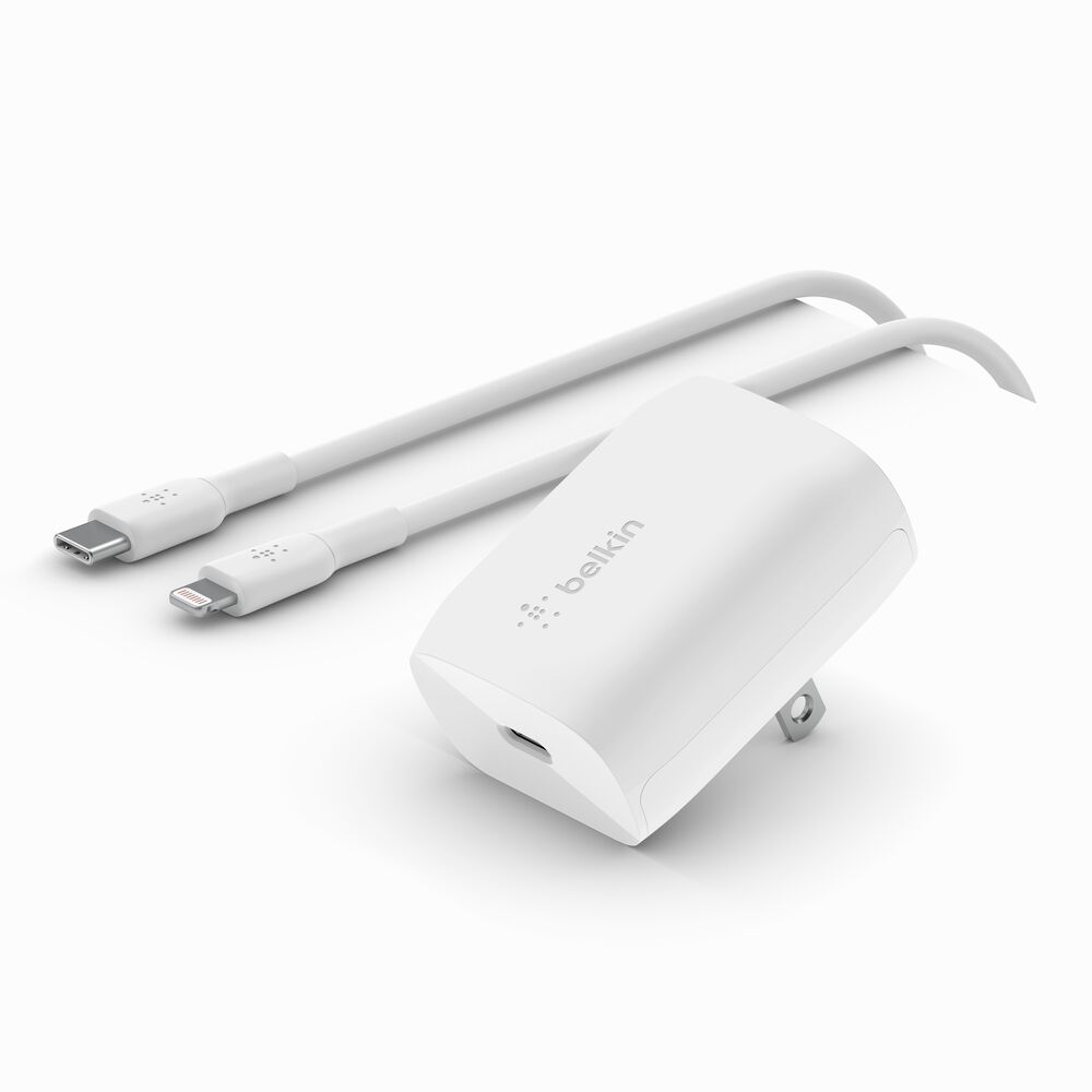 Cargador Belkin 20W PPS, 3 en 1