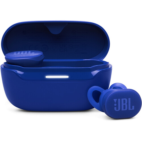 JBL Endurance Race 2, Audífonos Deportivos True Wireless, Cancelación de Ruido, IP68, Azul