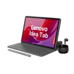 Tablet Lenovo Idea Tab 11", 2K, Android 15, Dimensity 6300, Luna Grey, incluye Teclado + Lápiz + Audífonos E310