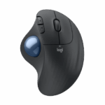 Mouse Logitech ERGO M575S, Trackball Inalámbrico, Bluetooth/Unifying, 2000 DPI, Negro