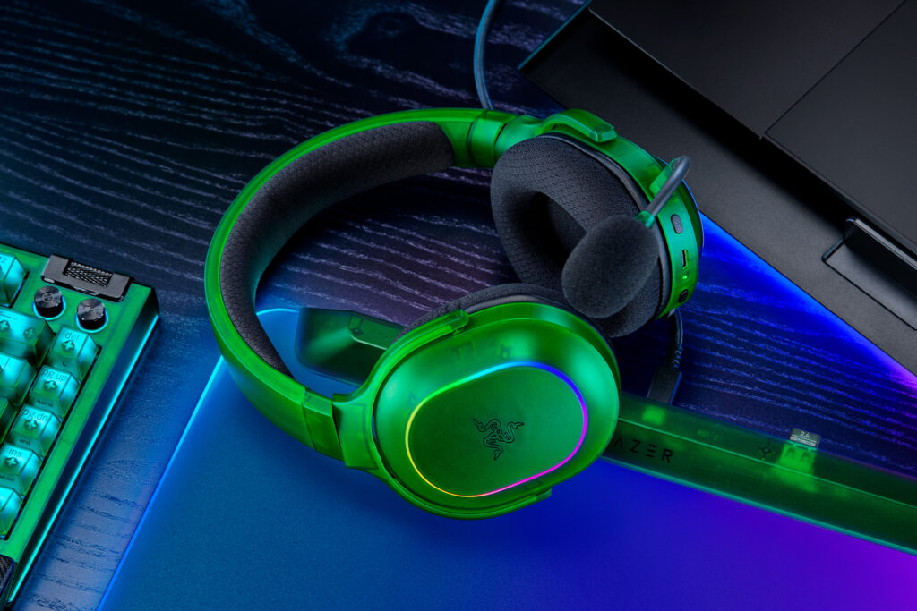 Razer Barracuda X Chroma, Headset Gaming Inalámbrico, RGB, Phantom Green