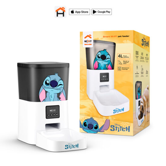 Comedero Automático Inteligente Nexxt para Mascotas, App Control, Cámara