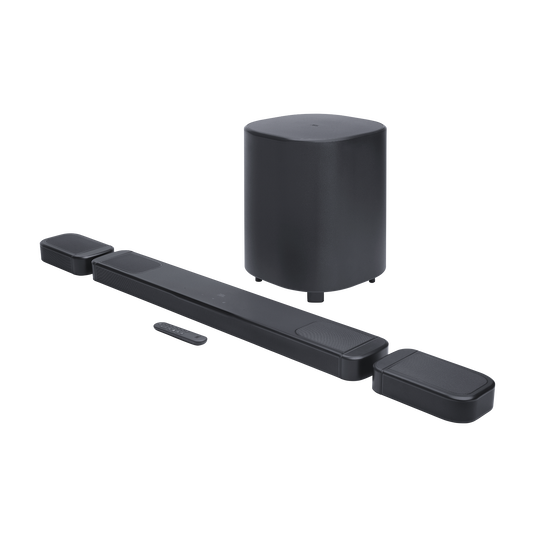 Barra de Sonido JBL Bar 1000 MK2, 7.1.4 Canales, Dolby Atmos, Altavoces Desmontables