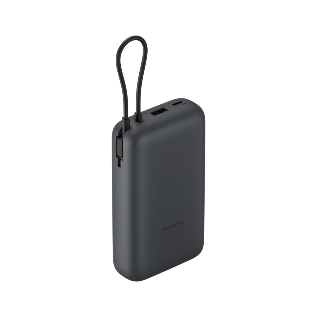 Power Bank Xiaomi 20,000mAh, Cable Integrado USB-C, Carga Bidireccional